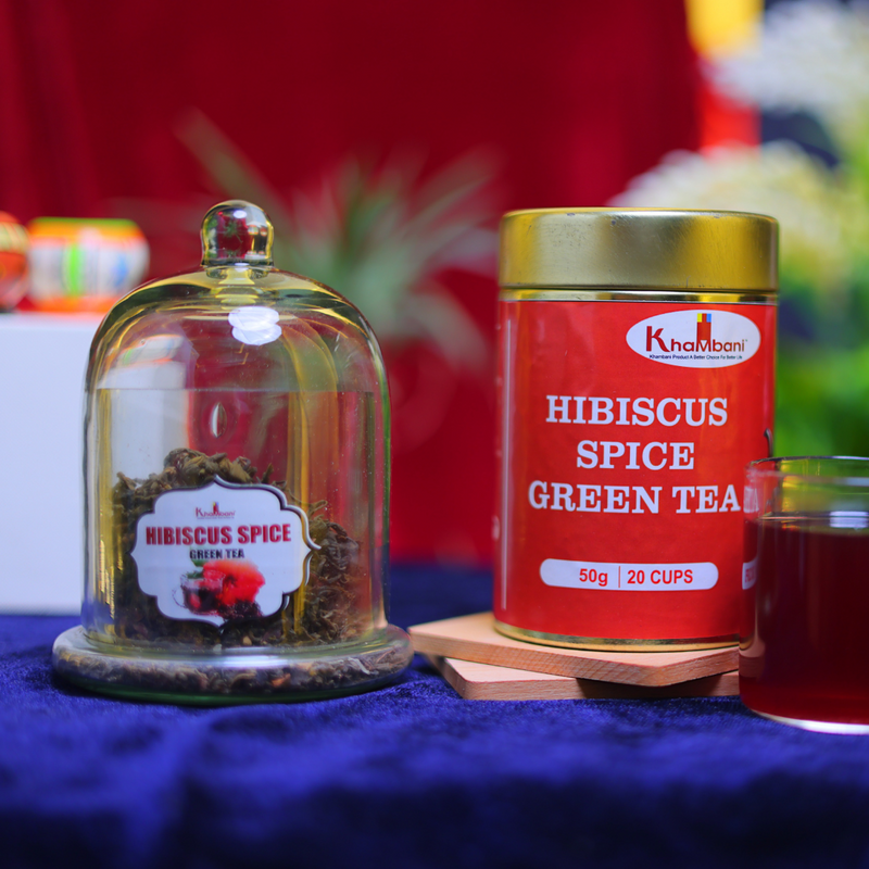 Hibiscus Green Tea