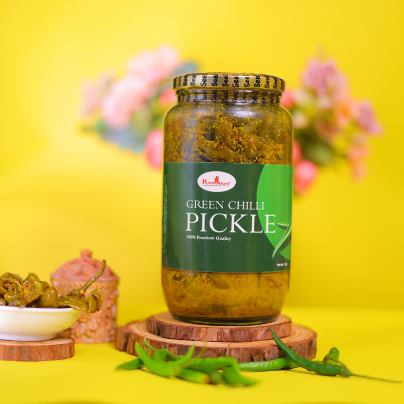 Green Chilli Pickle - hover