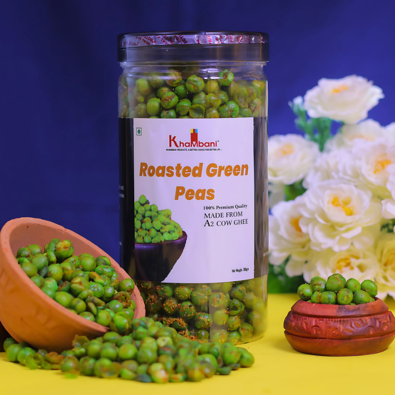 Roasted Green Peas