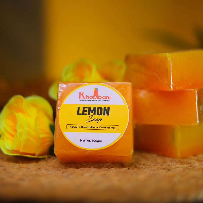 Lemon Bathing Bar - hover