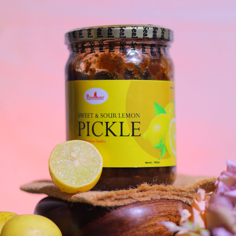 Sweet & Sour Lemon Pickle - hover